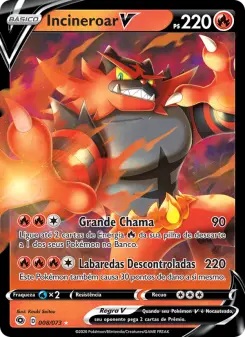 Incineroar V – Carta Pokémon TCG