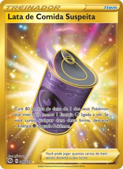 Lata de Comida Suspeita – Carta Pokémon TCG