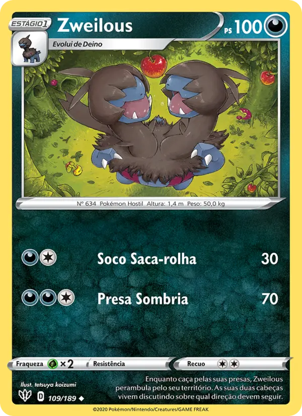 Zweilous – Pokémon TCG