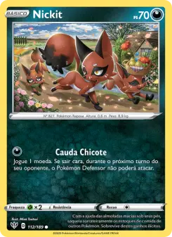 Nickit – Carta Pokémon TCG