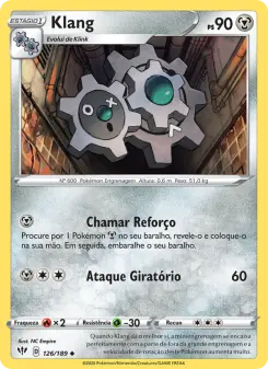 Klang – Carta Pokémon TCG