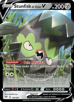 Stunfisk de Galar V – Carta Pokémon TCG
