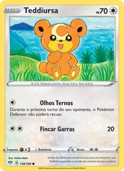 Teddiursa – Carta Pokémon TCG