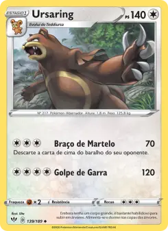 Ursaring – Carta Pokémon TCG