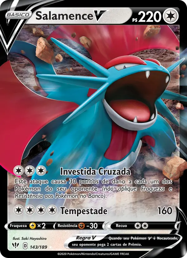 Salamence V – Pokémon TCG