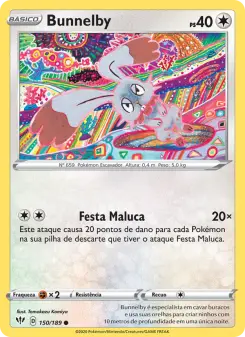 Bunnelby – Carta Pokémon TCG