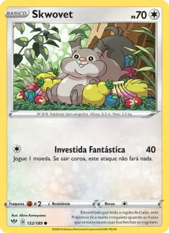 Skwovet – Carta Pokémon TCG