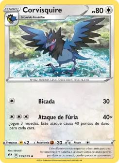 Corvisquire – Carta Pokémon TCG