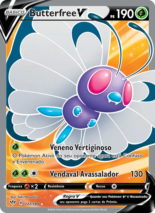 Butterfree V – Pokémon TCG