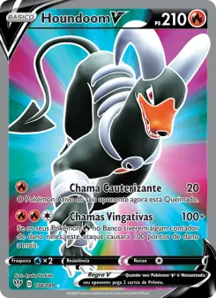 Houndoom V – Carta Pokémon TCG
