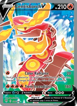 Centiskorch V – Carta Pokémon TCG