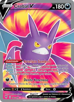 Crobat V – Carta Pokémon TCG