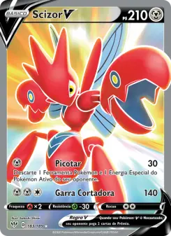 Scizor V – Carta Pokémon TCG