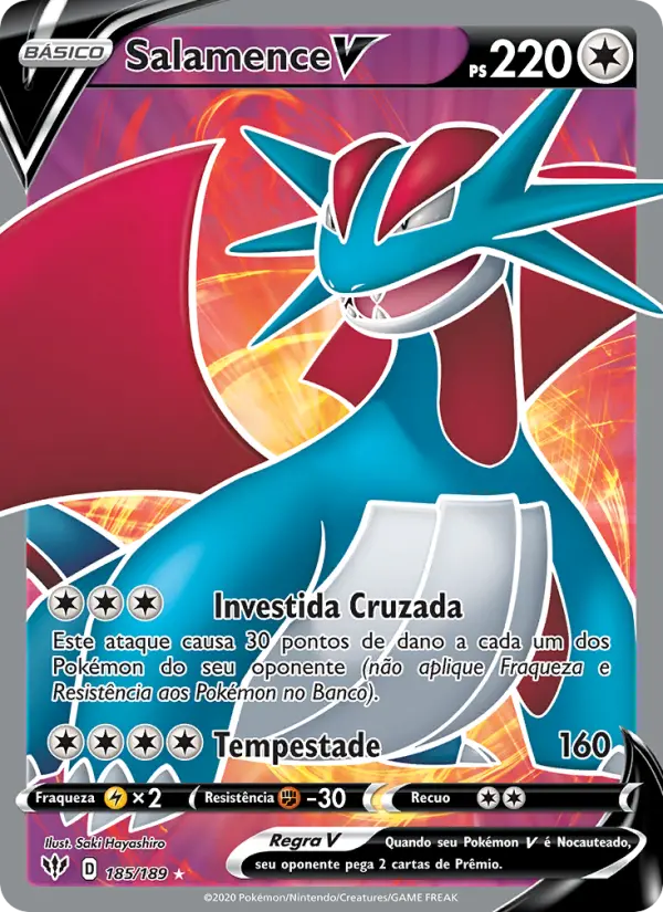 Salamence V – Pokémon TCG