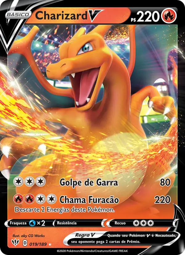 Charizard V – Pokémon TCG