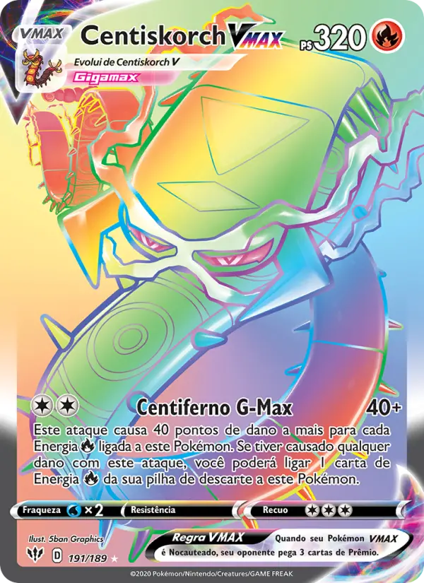 Centiskorch VMAX – Pokémon TCG