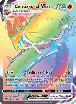 Centiskorch VMAX – Carta Pokémon TCG