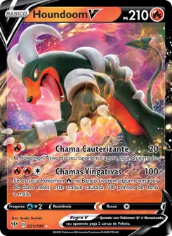 Houndoom V – Carta Pokémon TCG
