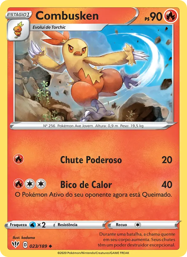 Combusken – Pokémon TCG