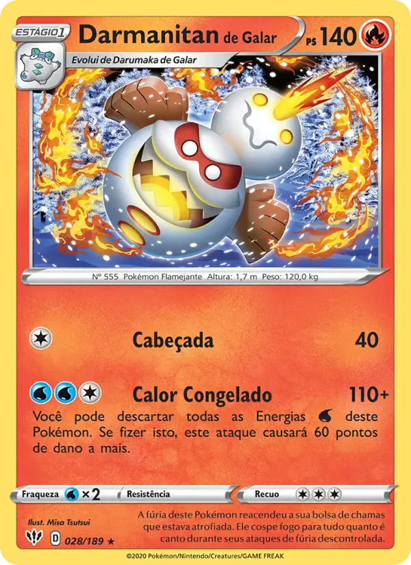 Darmanitan de Galar – Pokémon TCG