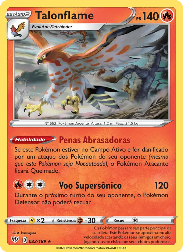 Talonflame – Pokémon TCG