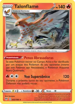 Talonflame – Carta Pokémon TCG