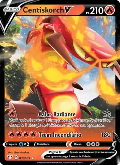 Centiskorch V – Carta Pokémon TCG