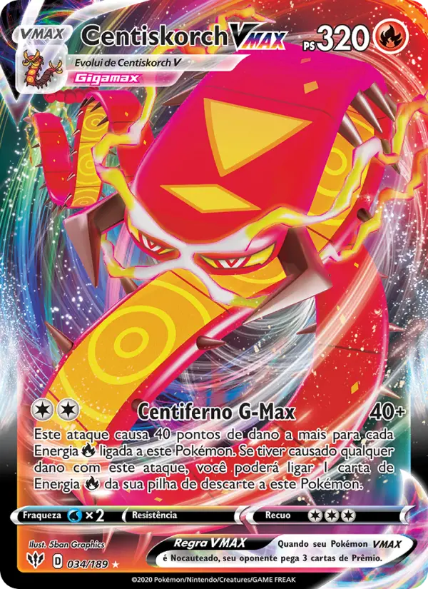 Centiskorch VMAX – Pokémon TCG