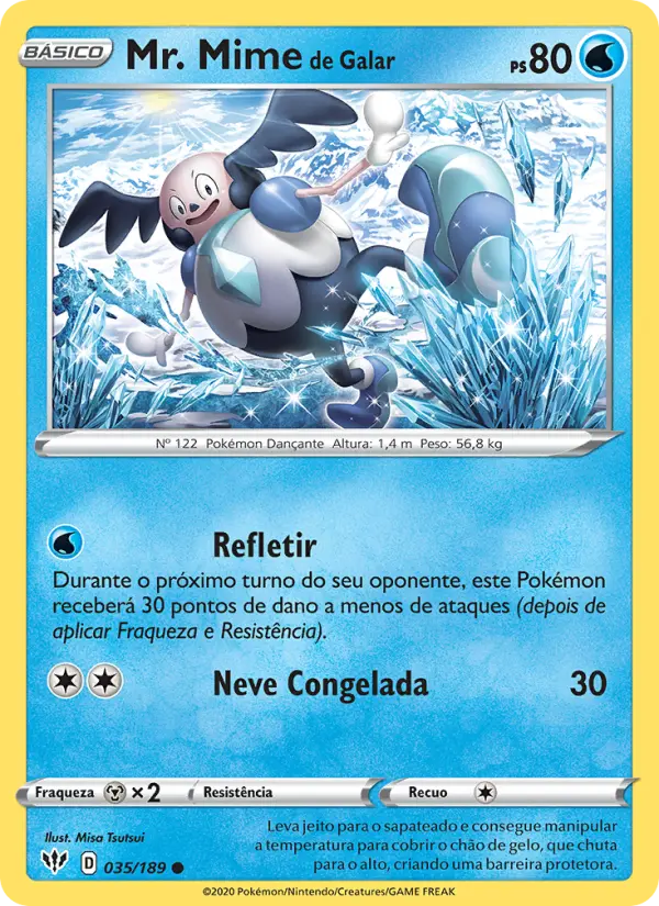Mr. Mime de Galar – Pokémon TCG