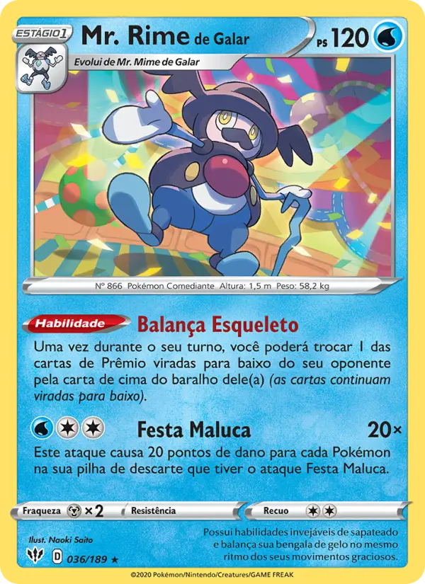Mr. Rime de Galar – Pokémon TCG