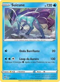 Suicune – Carta Pokémon TCG