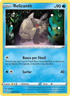 Relicanth – Carta Pokémon TCG