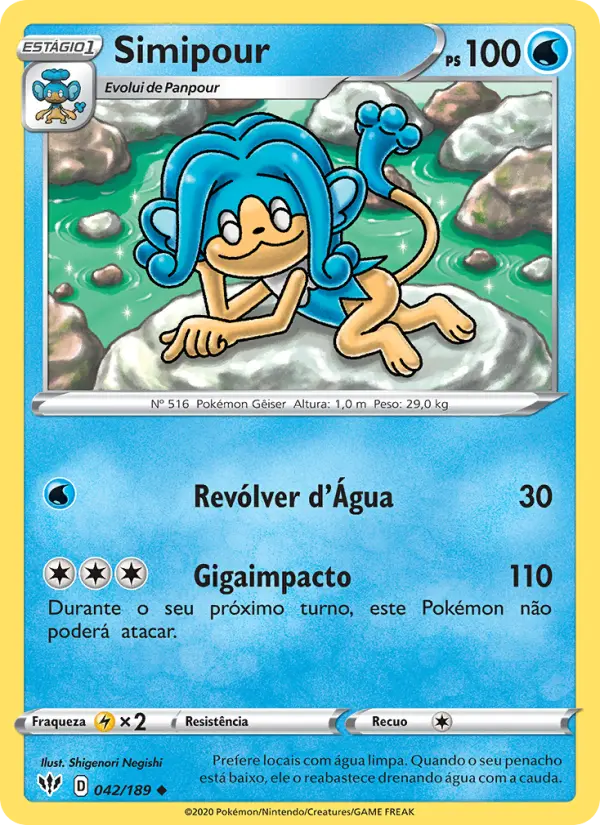Simipour – Pokémon TCG