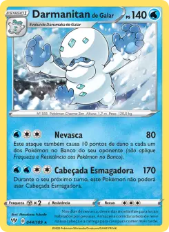 Darmanitan de Galar – Carta Pokémon TCG