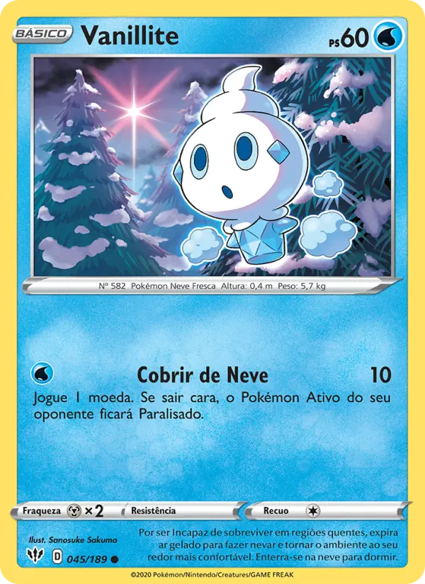 Vanillite – Pokémon TCG