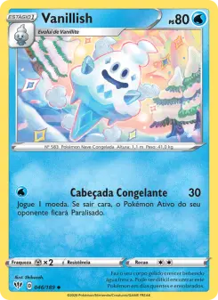 Vanillish – Carta Pokémon TCG