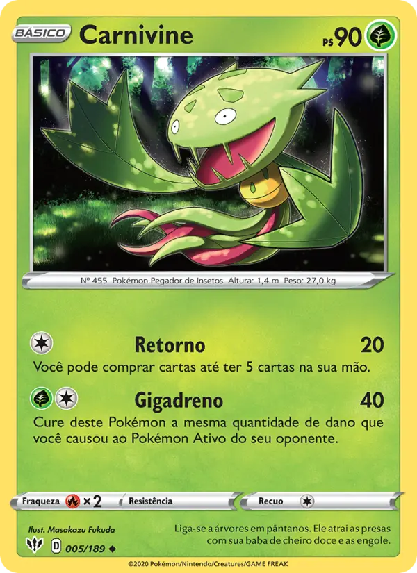 Carnivine – Pokémon TCG
