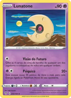 Lunatone – Carta Pokémon TCG