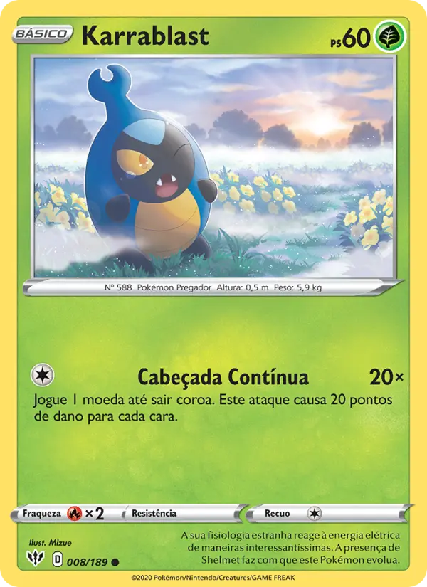 Karrablast – Pokémon TCG