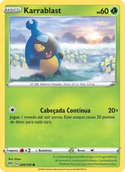 Karrablast – Carta Pokémon TCG