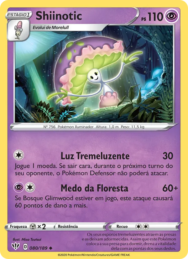 Shiinotic – Pokémon TCG