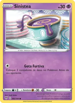 Sinistea – Carta Pokémon TCG