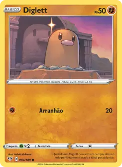 Diglett – Carta Pokémon TCG