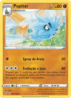 Pupitar – Carta Pokémon TCG