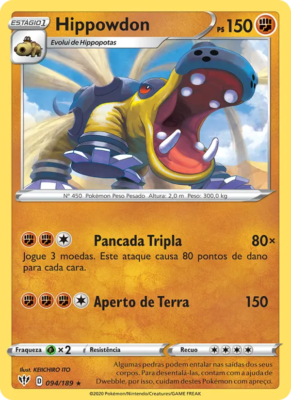 Hippowdon – Pokémon TCG
