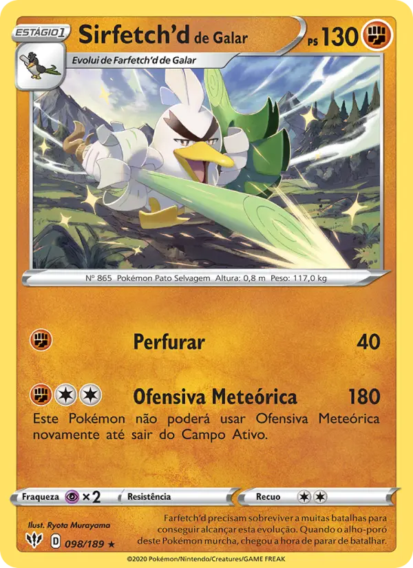 Sirfetch'd de Galar – Pokémon TCG