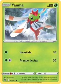 Yanma – Carta Pokémon TCG