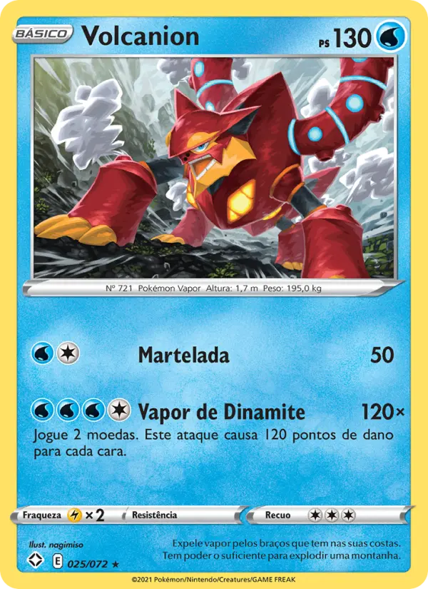 Volcanion – Pokémon TCG