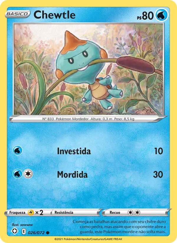Chewtle – Pokémon TCG