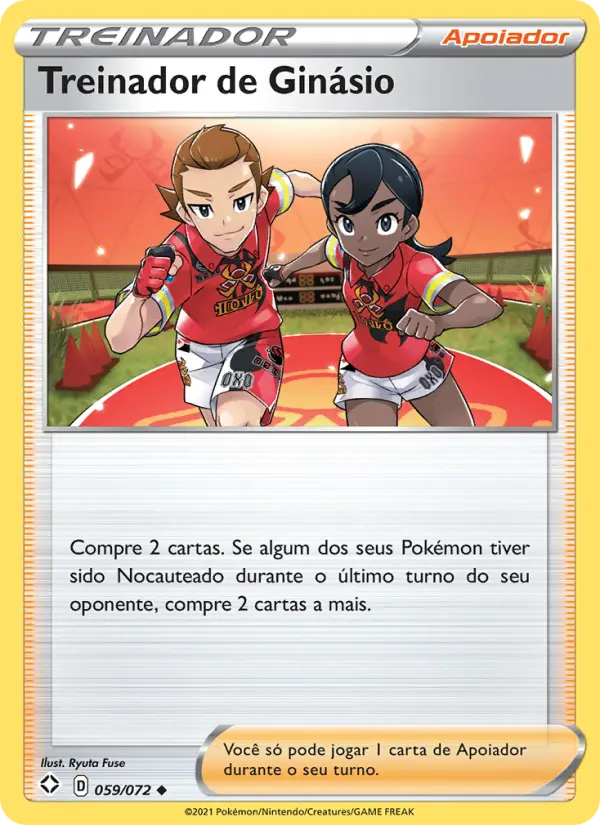 Treinador de Ginásio – Pokémon TCG